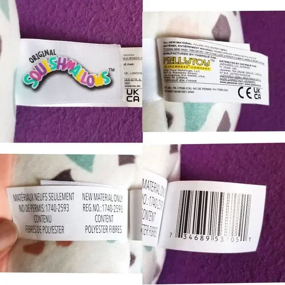 NWT SQUISHMALLOWS Set of 3 Plush Succulent Toys Abena Oz Afiyah 9 10 in Plants - Picture 8 of 12